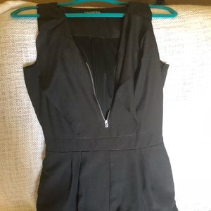 Black dressy romper